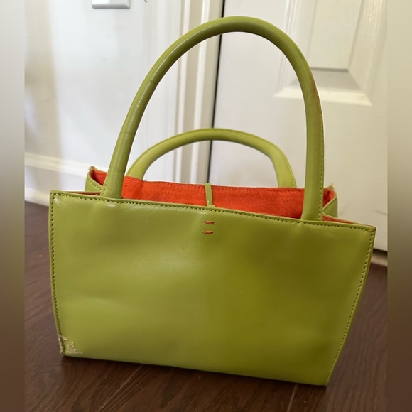 Adrienne Vittadini Bags Authentic Adrienne Vittadini Green Leather